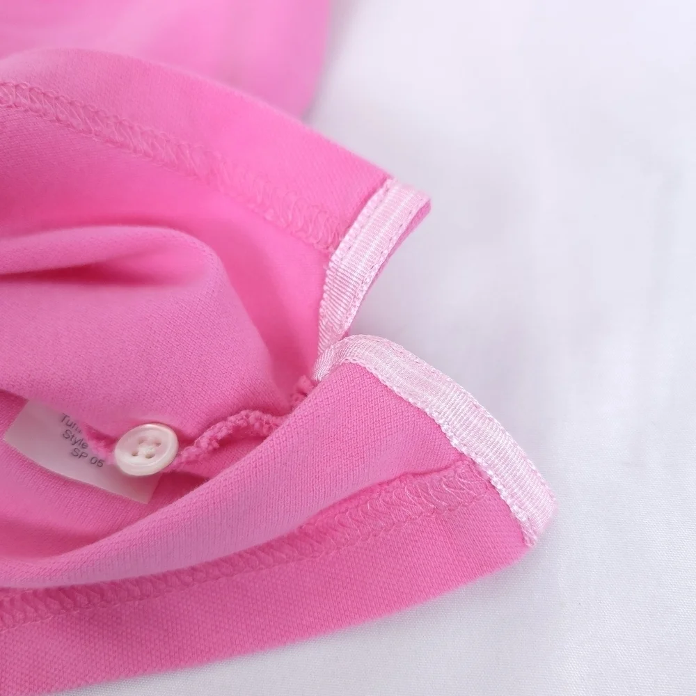 J. Crew Vintage Y2K 05 Pink Polo Baby Tee
